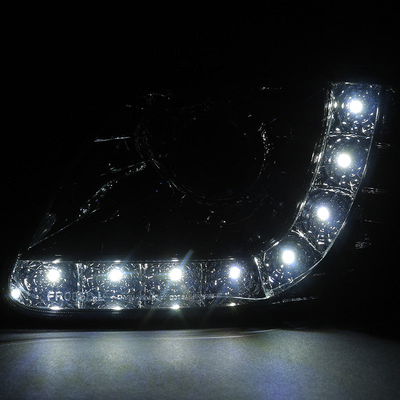 Spe-D 1997-2003 Ford F150 Projector Spec-D Headlights Chrome Smoked