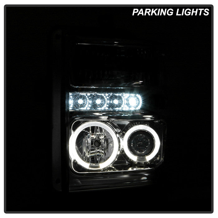 Ford F250 F350 F450 Super Duty 2010 Projector Headlights.