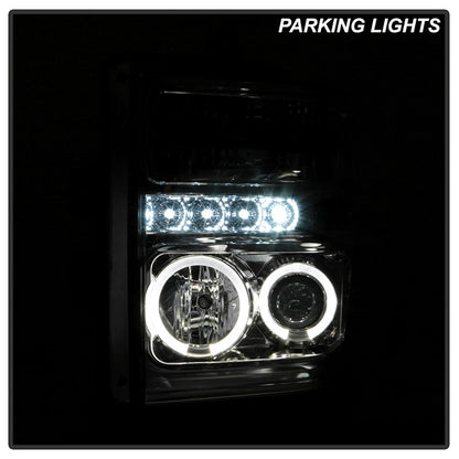 Ford F250 F350 F450 Super Duty 2010 Projector Headlights.