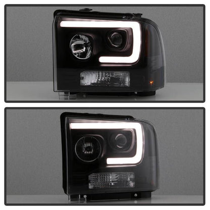 Ford F450 Super Duty 05-07 LED Bar Headlights