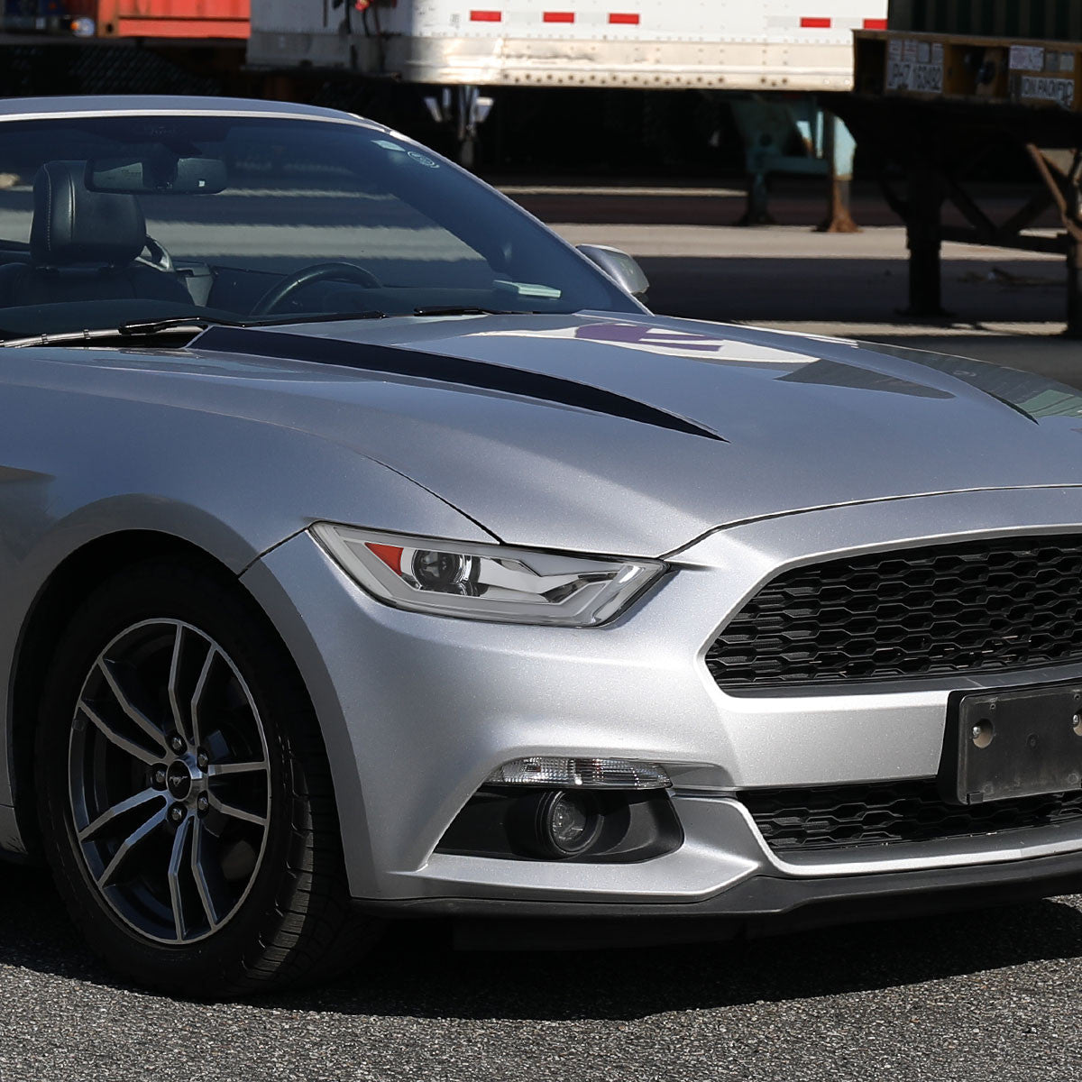 Spe-D 2015-2020 Ford Mustang LED Bar Projector Spec-D Headlights Chrome