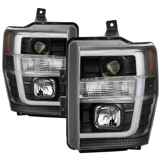 Ford Super Duty 08-10 Projector Headlights - Switch Back Light Bar