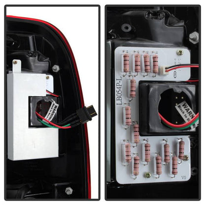 Spyder Super Duty 08-16 F250 F350 F450 LED tail lights red
