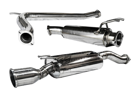 Tsudo Honda Civic Si 07-10 HFP style 70mm Cat-back Exhaust K20 4dr (20-9217)