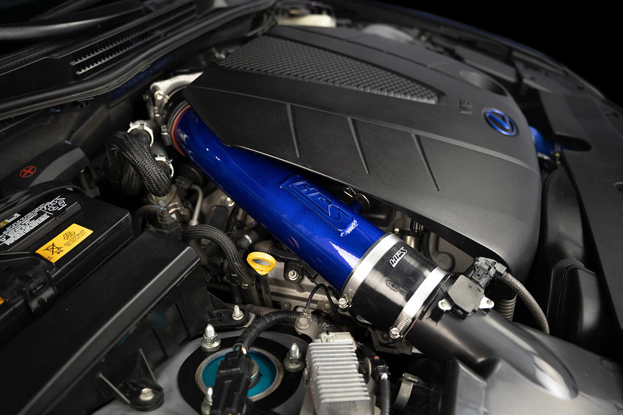 Blue HPS intake system for Lexus is250 827-710BL