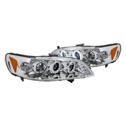 Spec-D 98-02 Honda Accord Halo Projector HeadLights -Chrome (2LHP-ACD98-TM)