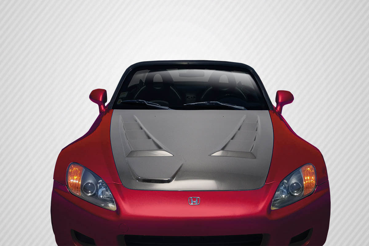 2000-2009 Honda S2000 Carbon Creations Type M Hood - 1 Piece