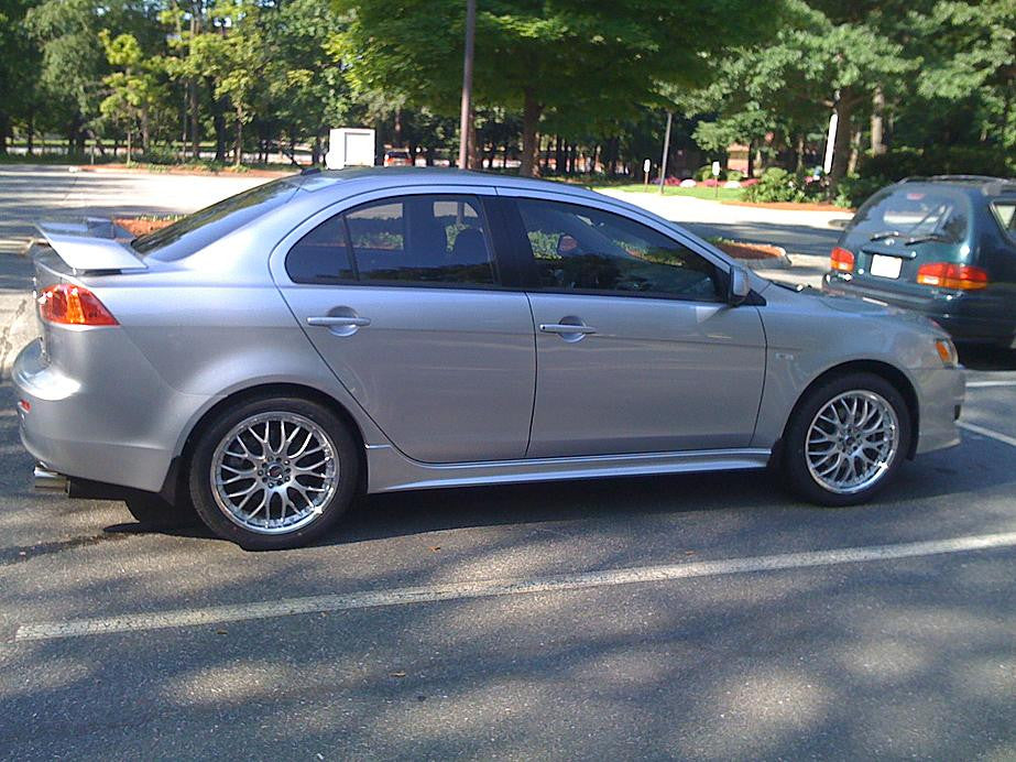 Drag Dr-19 Wheels 5x114 installed on Lancer