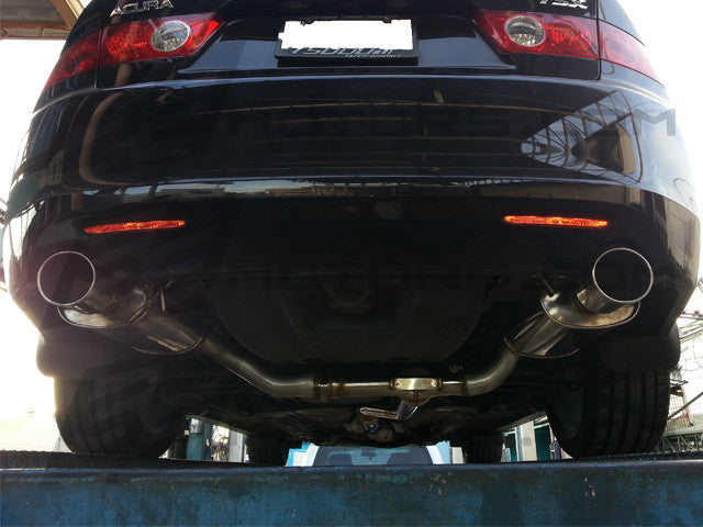 Installed on Acura TSX 2004-08 Tsudo catback exhaust