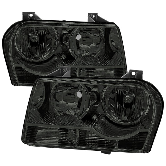 Spec-D 2005 Chrysler OE chrome headlights upgrade