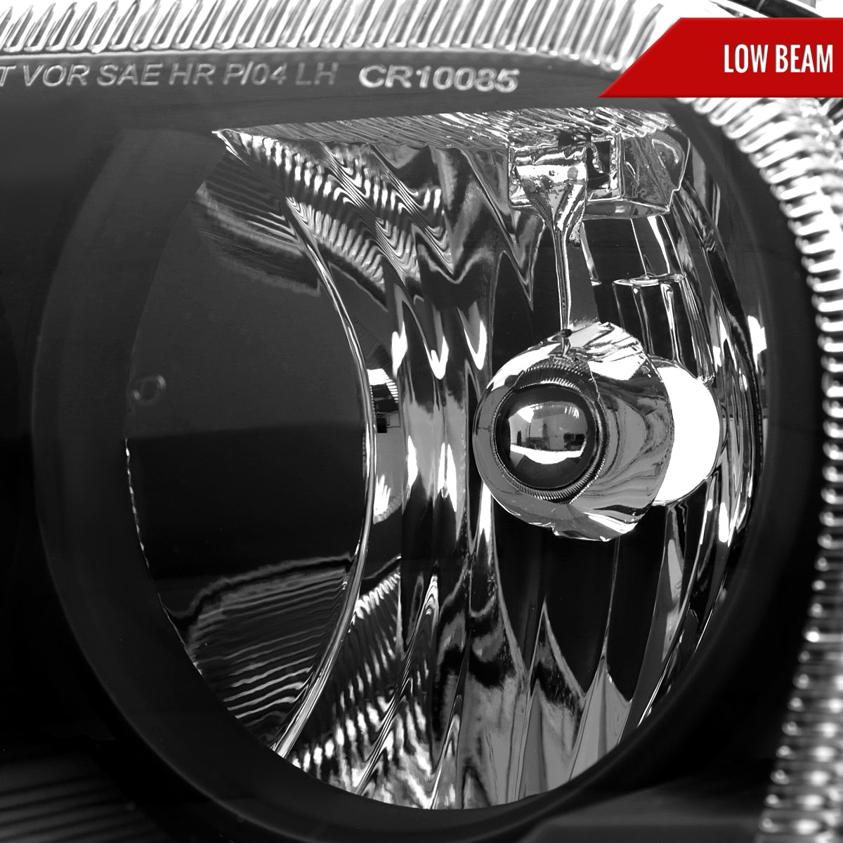 Spec-D 2005-2010 Chrysler 300 OE Style Black Headlights LH-30005JM-GO