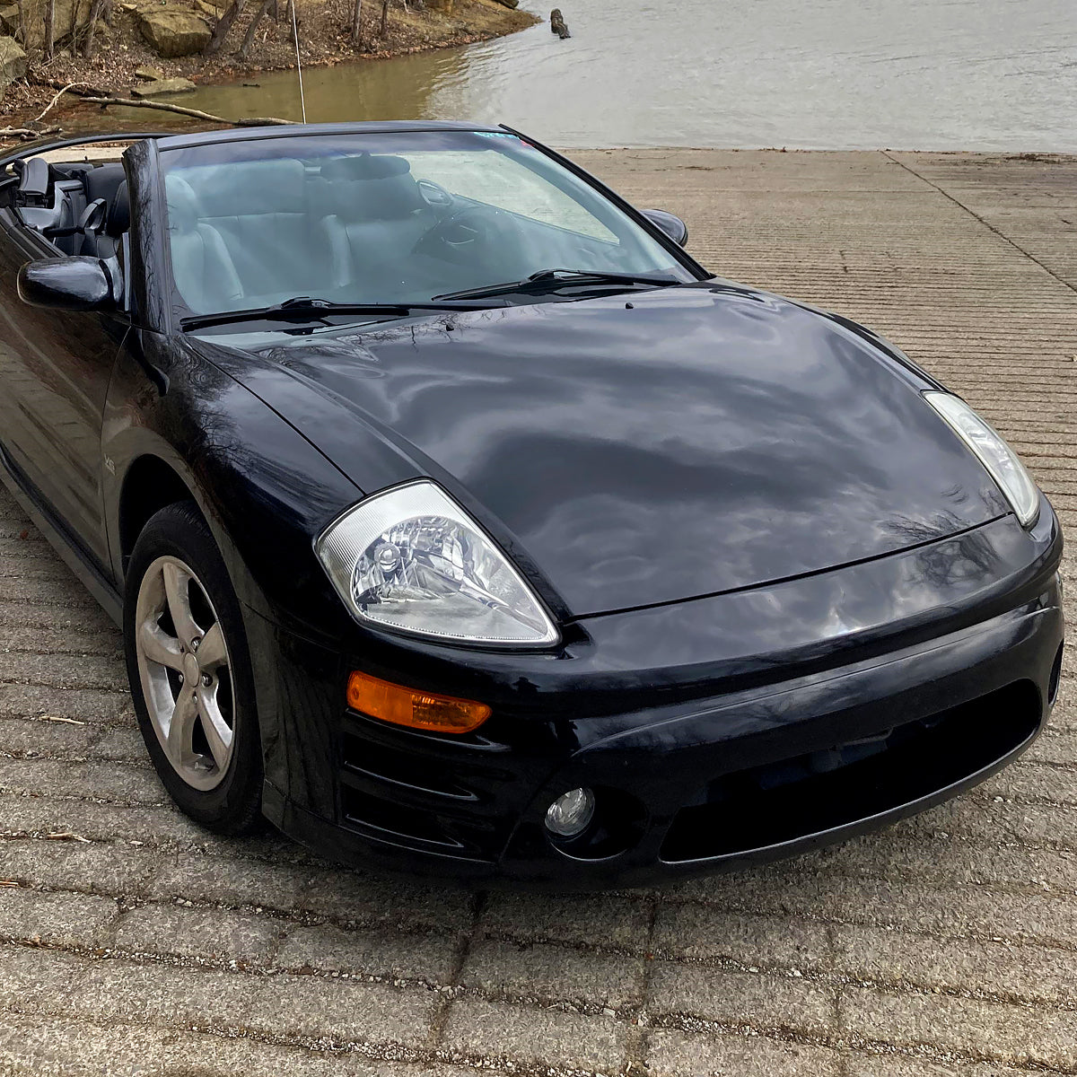 Spec-D Mitsubishi Eclipse OE Crystal 2000-05 chrome headlights