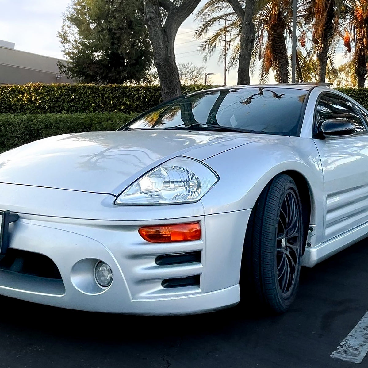 2000-05 Mitsubishi Eclipse OE Crystal Spec-D chrome lighting upgrade