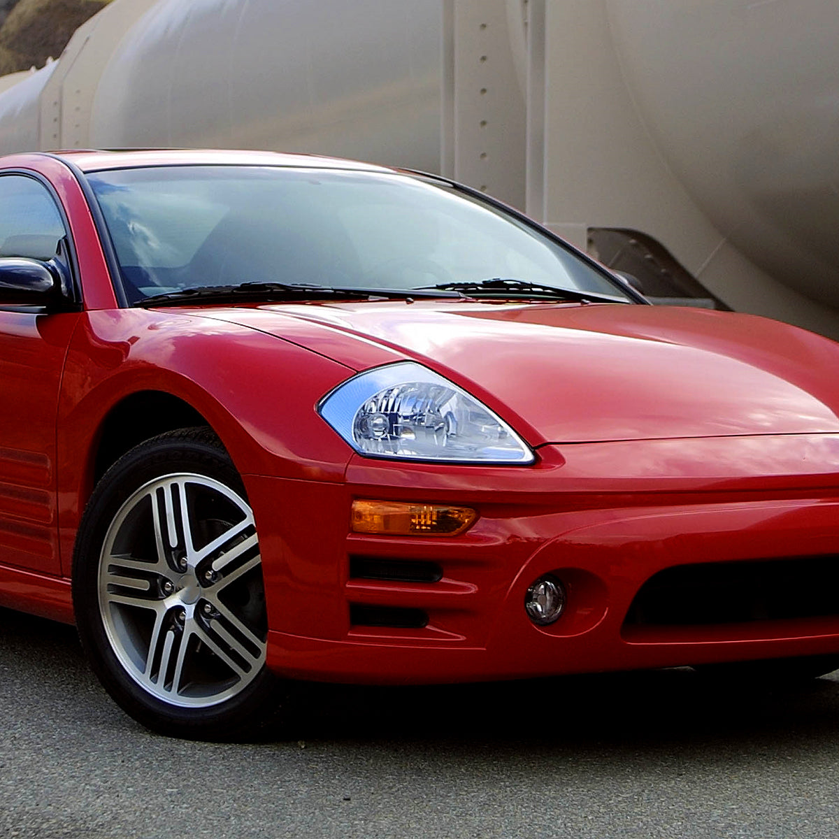 Spec-D 2000-05 Mitsubishi Eclipse OE Crystal chrome headlights