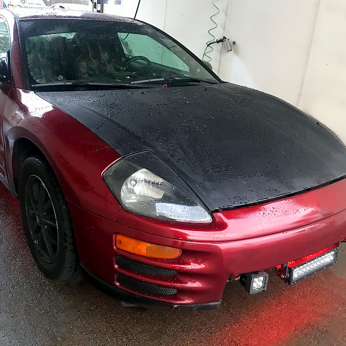 Spec-D 2000-2005 Mitsubishi Eclipse OE Style Crystal Black Headlights