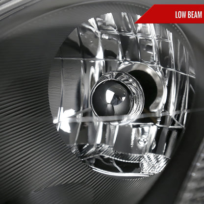 Spec-D 2003-2005 Infiniti G35 2DR OE Style Black Headlights