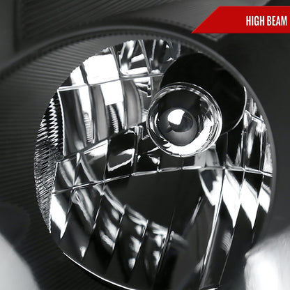 Spec-D 2003-2005 Infiniti G35 2DR OE Style Black Headlights