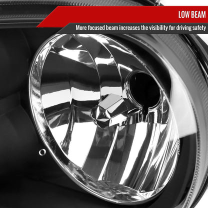 Spec-D 1999-2006 VW Golf Mk4 GTI black headlights