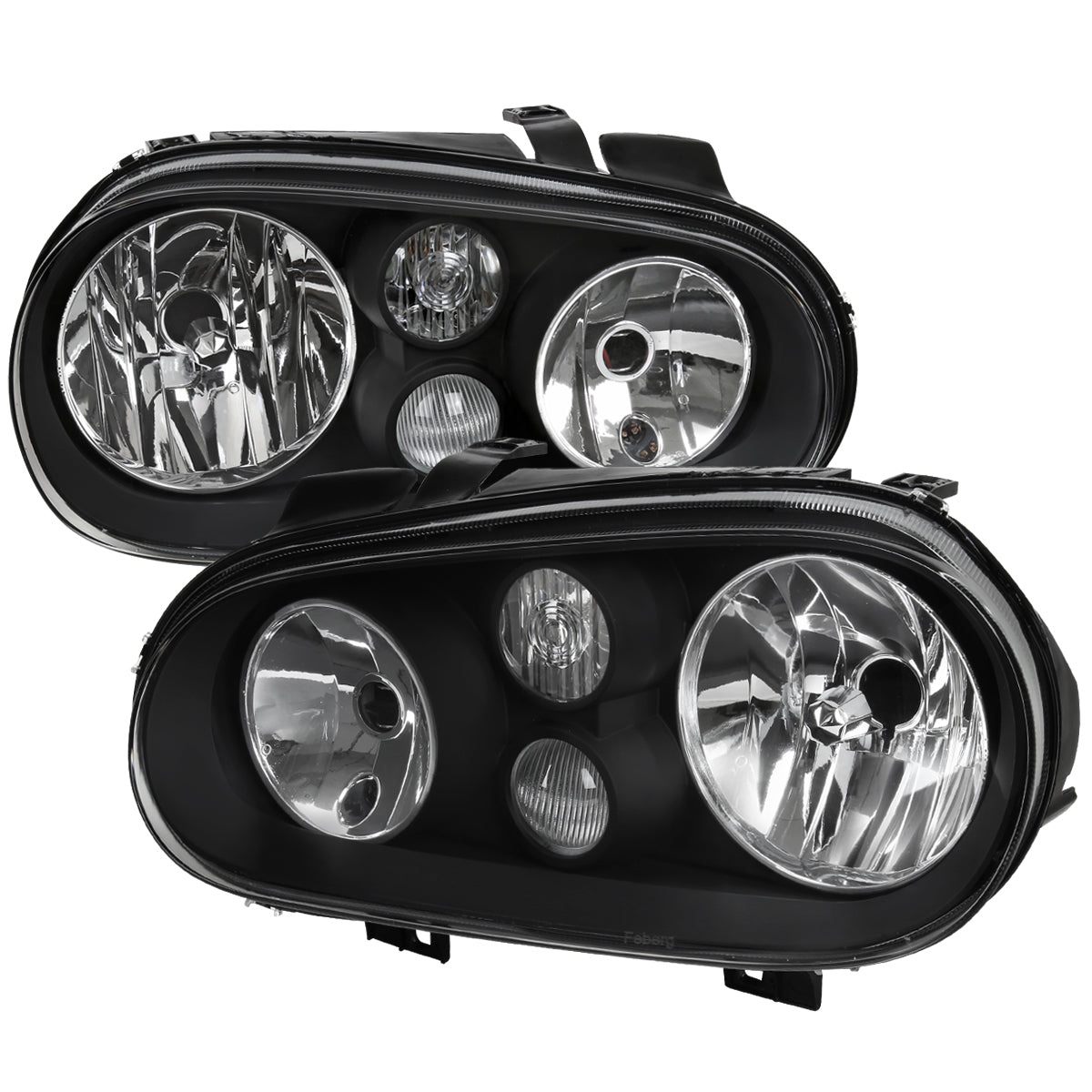 Spec-D 1999-2006 VW Golf Mk4 GTI black headlights upgrade