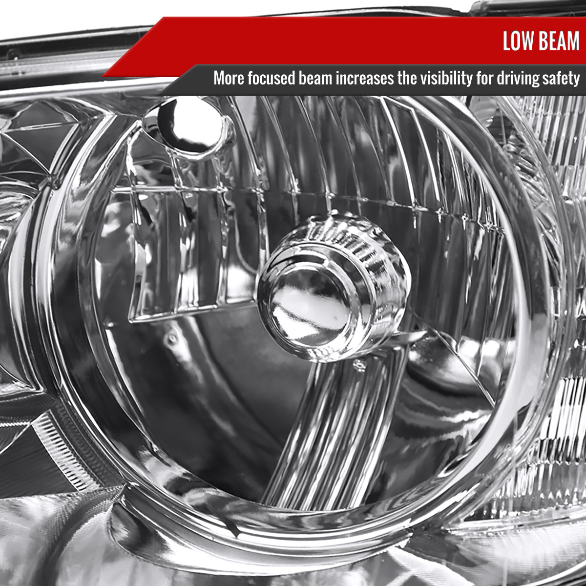 Spec-D 2003 Lexus IS300 OE Crystal chrome headlights