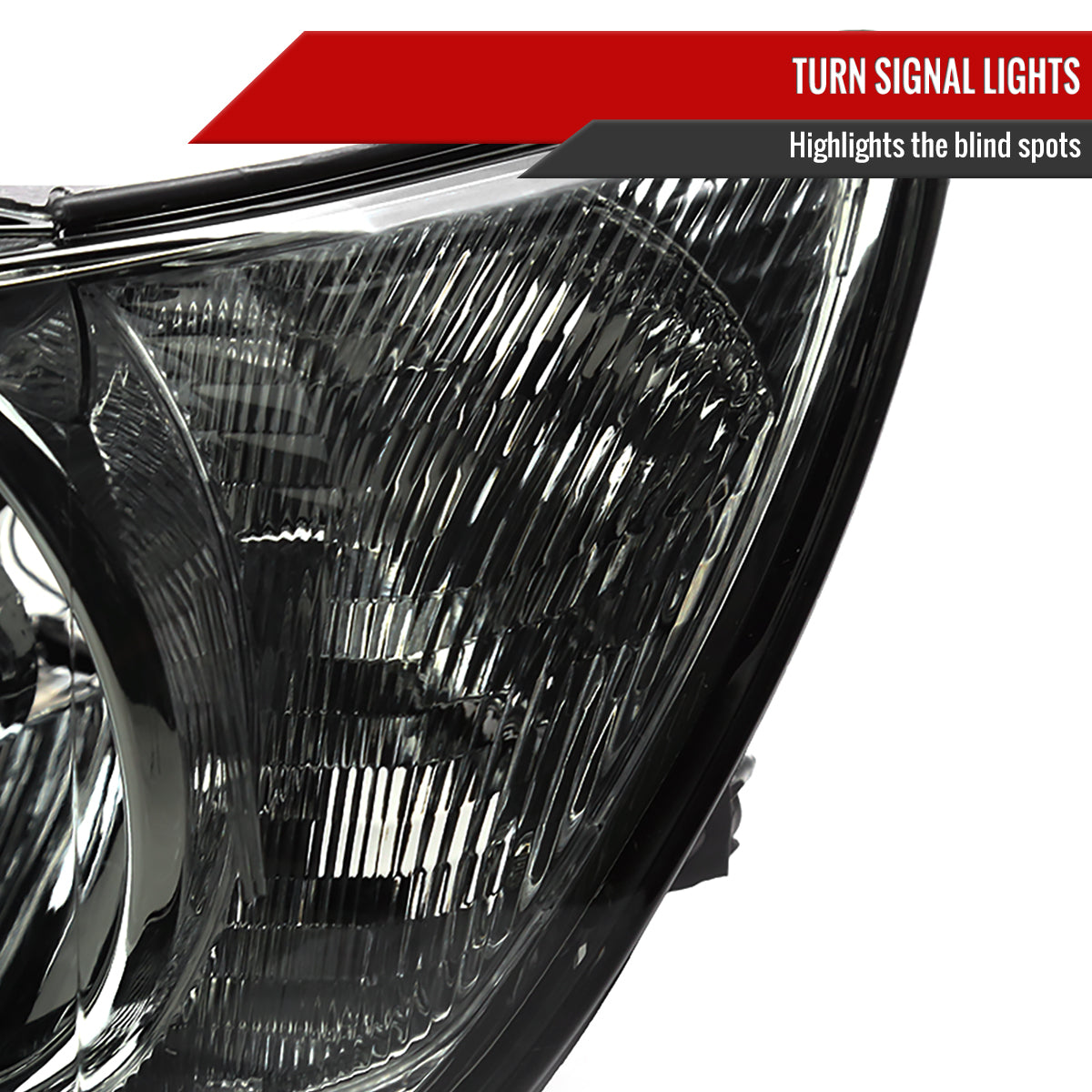 Spec-D 2005 Lexus IS300 OE Crystal chrome smoked custom headlights