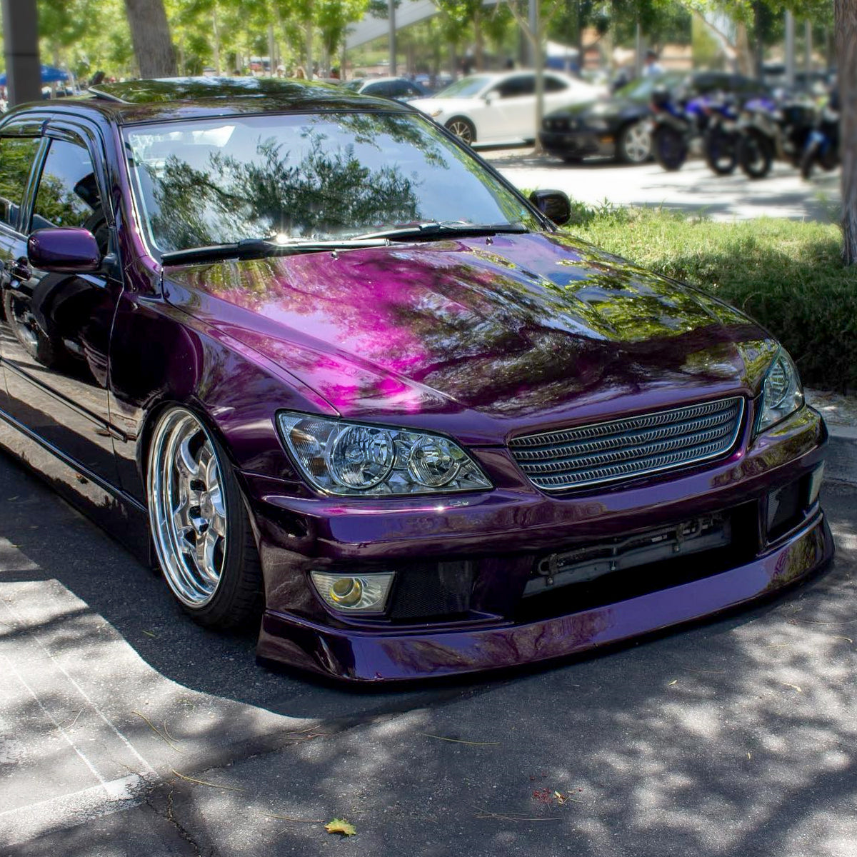 04 Lexus IS300 OE Crystal Spec-D chrome smoked lighting upgrade