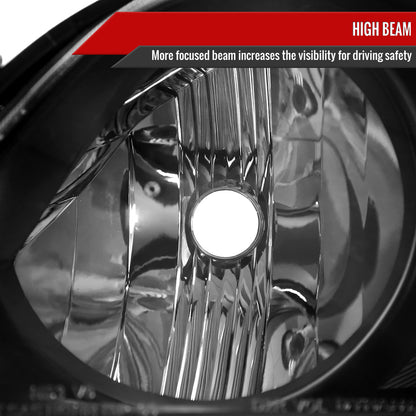 Spec-D 2001-2005 Lexus IS300 OE Style Crystal Black Headlights