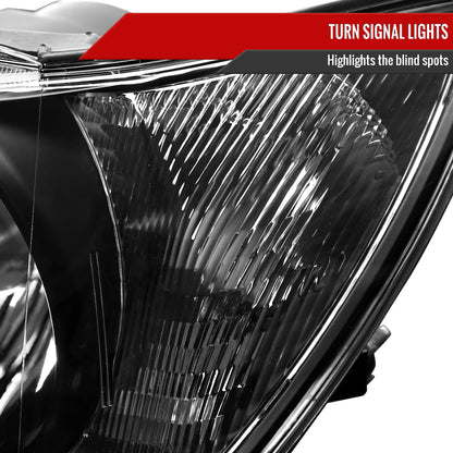 Spec-D 2001-2005 Lexus IS300 OE Style Crystal Black Headlights