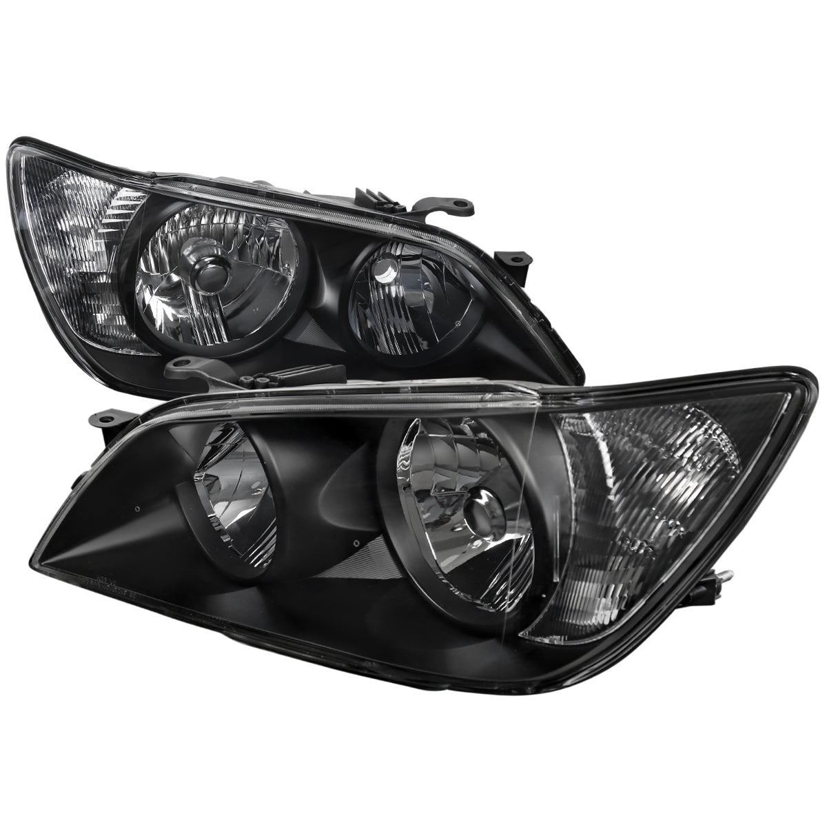 Spec-D 2001-2005 Lexus IS300 OE Style Crystal Black Headlights