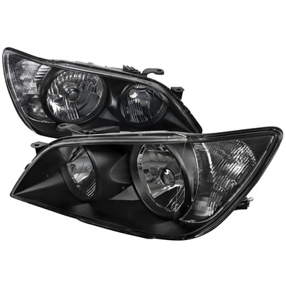 Spec-D 2001-2005 Lexus IS300 OE Style Crystal Black Headlights