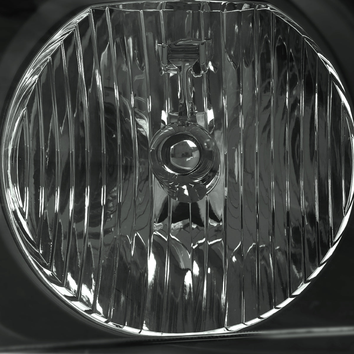 2008 Ford Mustang OE Blk Spec-D smoked headlights