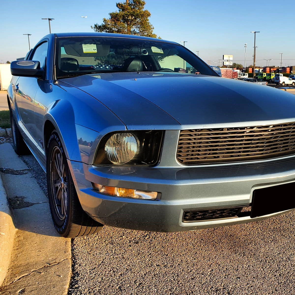 08 Ford Mustang OE Blk Spec-D smoked lighting upgrade