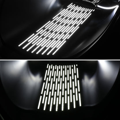 Spec-D 2005-2008 Porsche 911 997.1 LED Projector Black Headlights