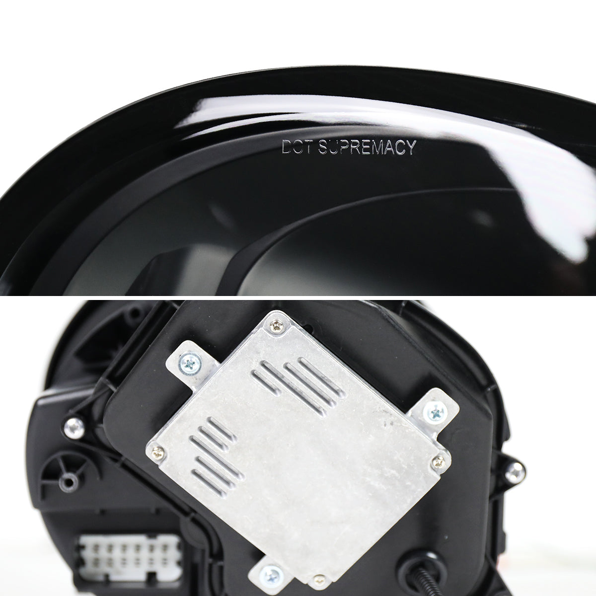 Spec-D 2005-2008 Porsche 911 997.1 LED Projector Black Headlights