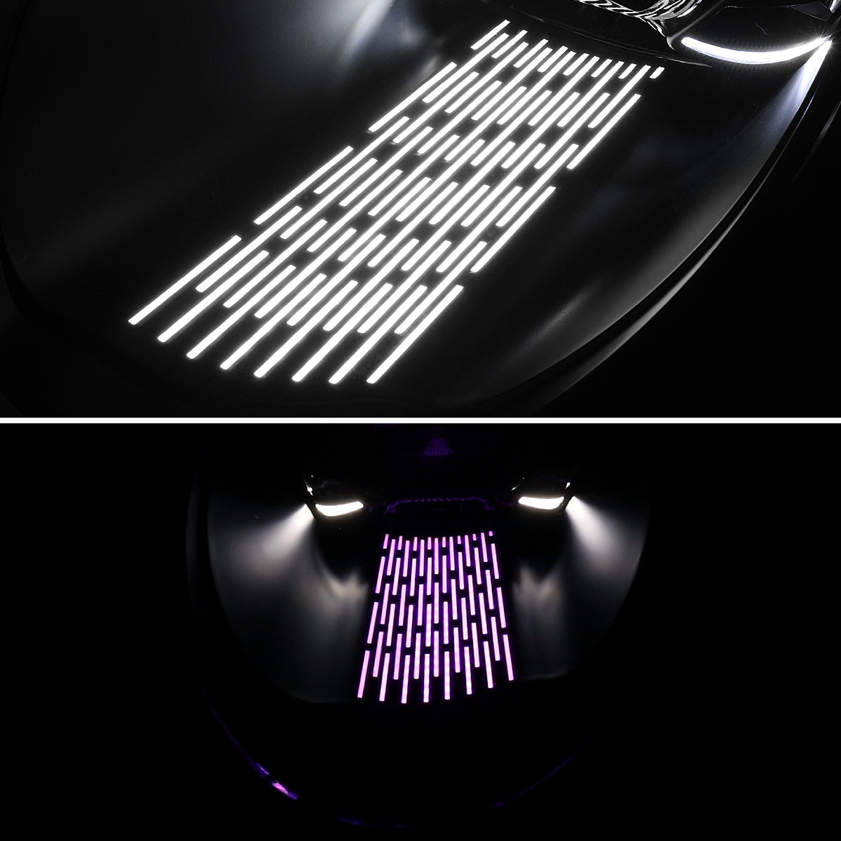 Spec-D 2009-2013 Porsche 911 997.2 LED Projector Black Headlights