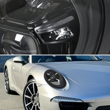 12-2018 Porsche Spec-D black headlights