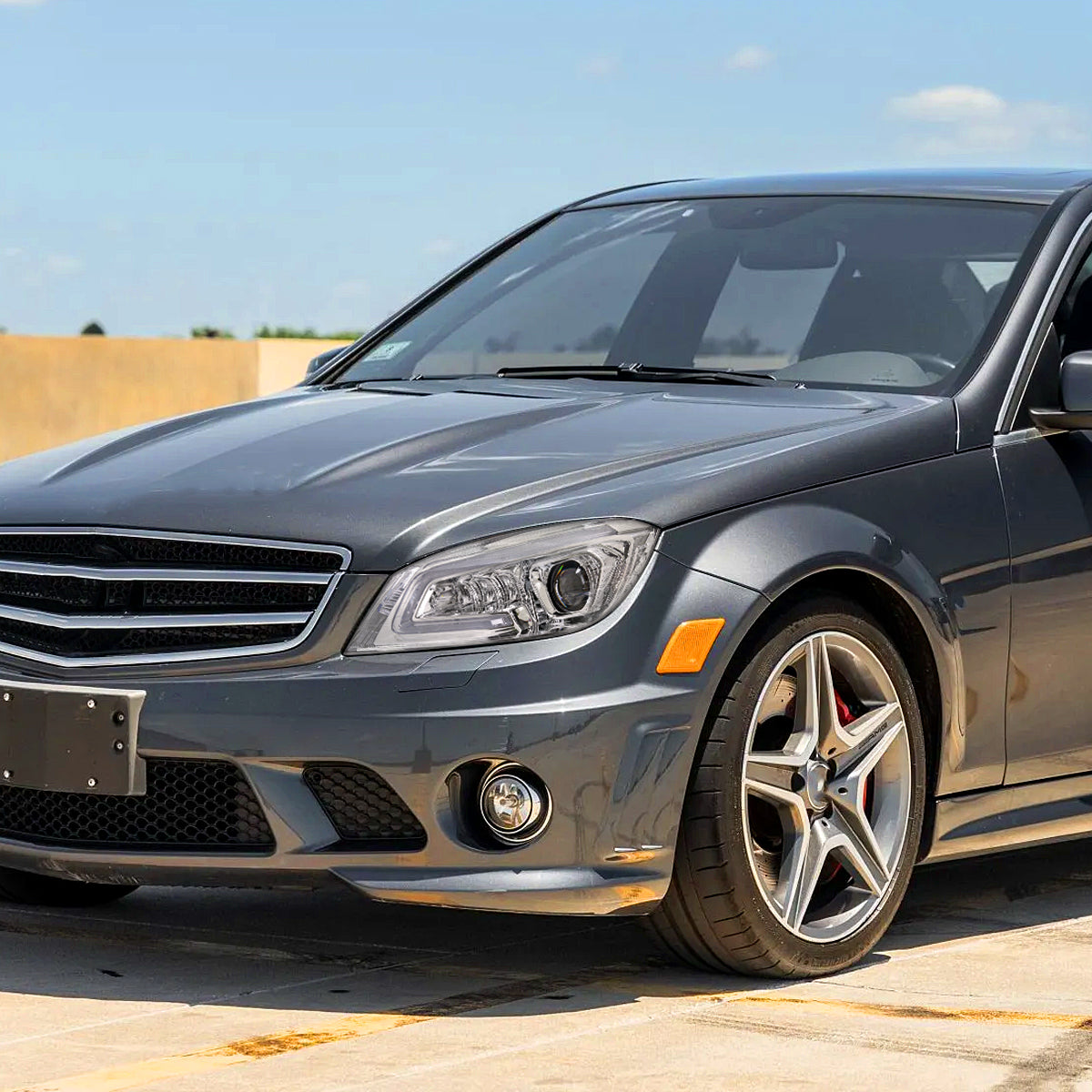 11 Benz W204 C-Class Full Spec-D chrome lighting upgrade