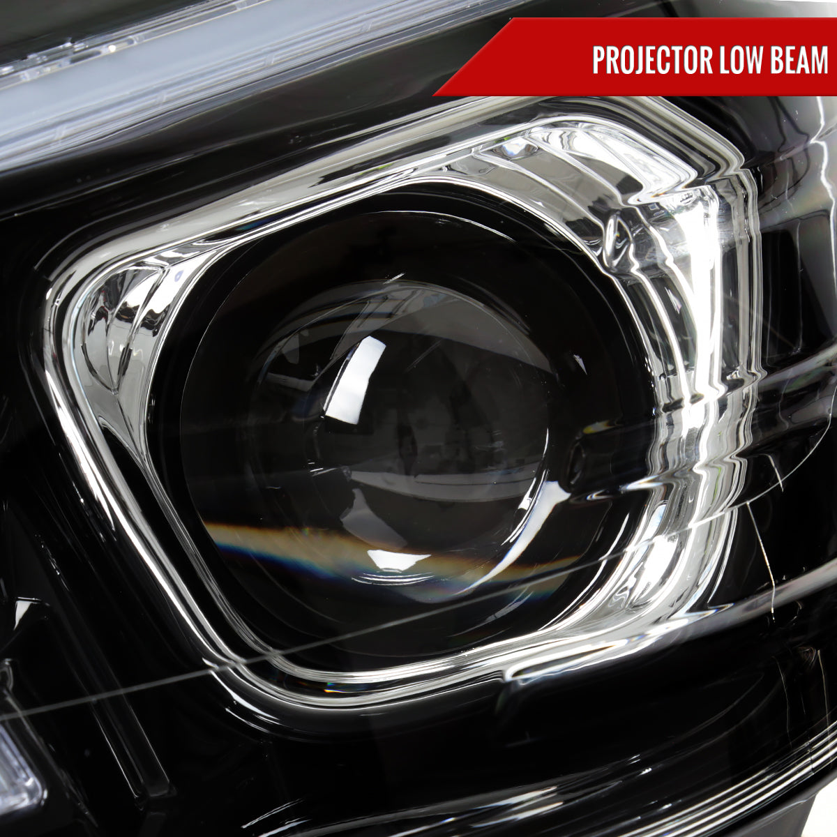 Spec-D 2008-2011 Mercedes Benz W204 C-Class Switchback Sequential Full LED Projector Black Headlights