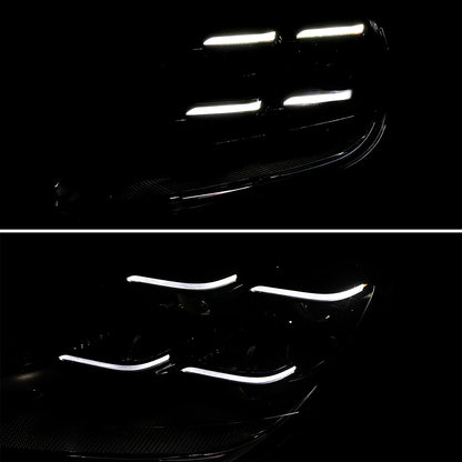 Spec-D 2011-2014 Porsche Cayenne 958.1 LED Projector Black Headlights