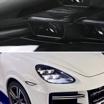Spec-D 2011-2014 Porsche Cayenne 958.1 LED Projector Black Headlights