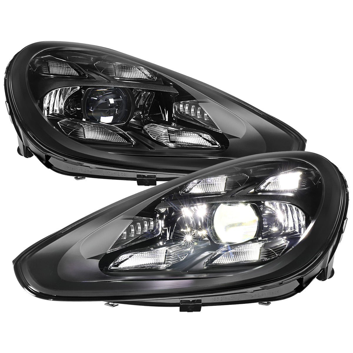 Spec-D 2015 Porsche Cayenne 958.2 Pro headlights upgrade