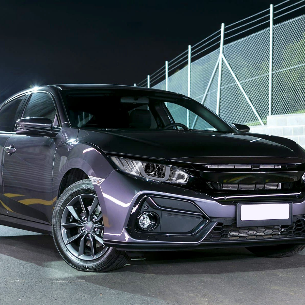 19 Honda Civic Full Spec-D chrome lighting upgrade