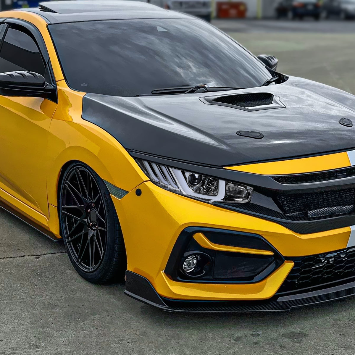 Spec-D 20 Honda Civic Full chrome headlights