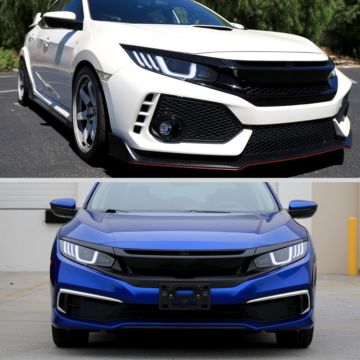 19 Honda Civic Full Spec-D black lighting upgrade