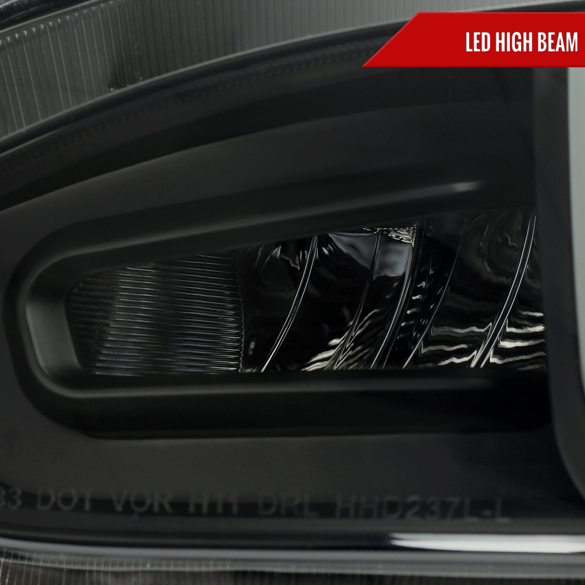 Spec-D 2016-2021 Honda Civic LED w/ LED Switchback Sequential Turn Signal Black w/ Smoked Lens Headlights