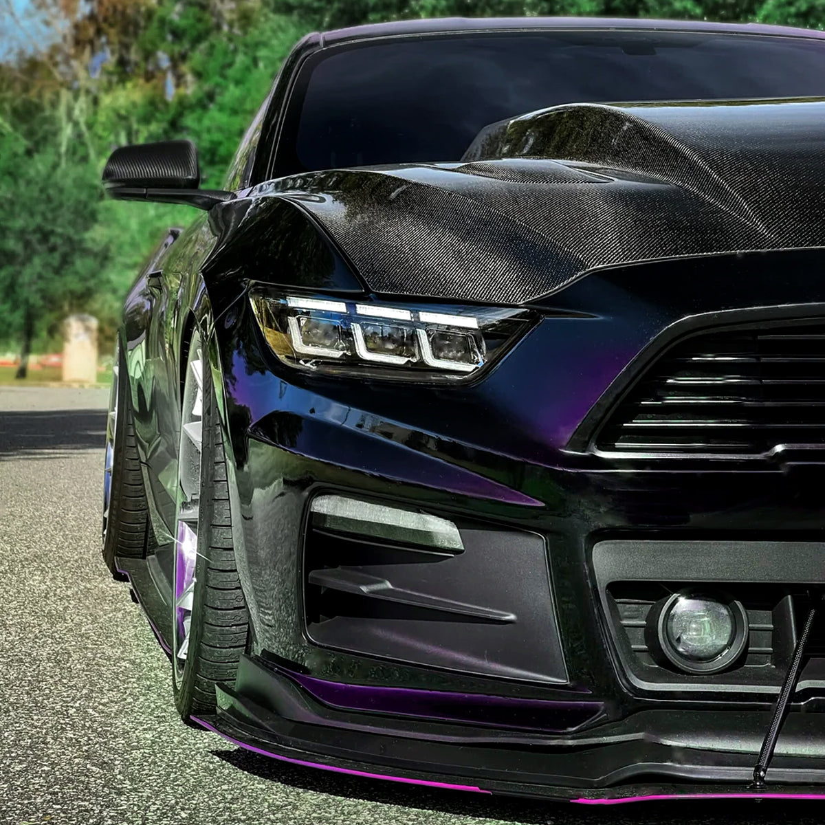 2015-2017 Mustang Start-Up Animation Pro Spec-D black lighting upgrade