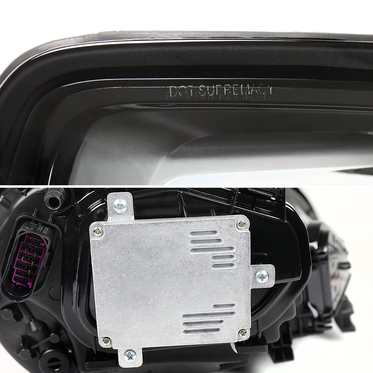 Spec-D Porsche Panamera Matrix HID 16 headlights