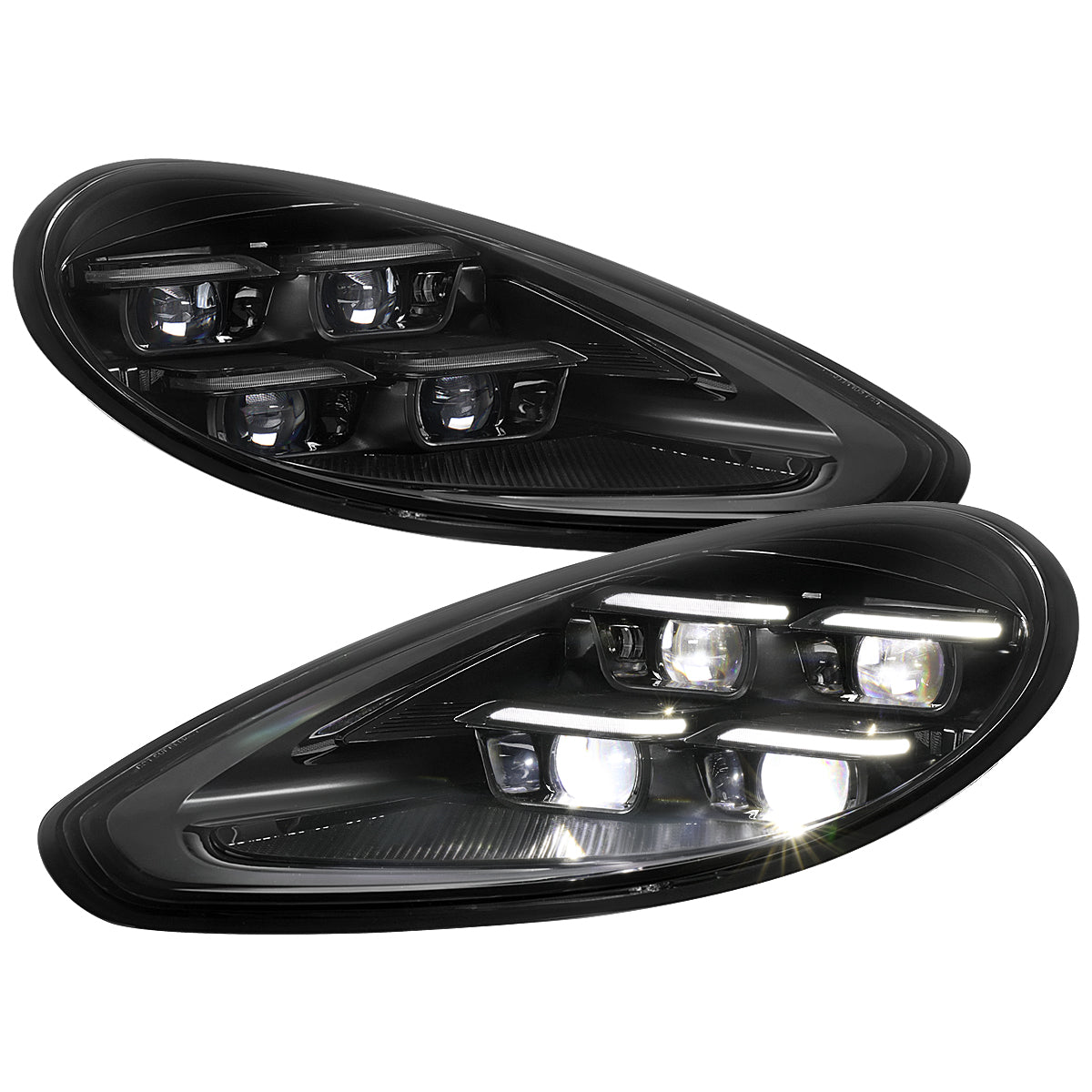 Spec-D 2014 Porsche Panamera Matrix HID headlights upgrade