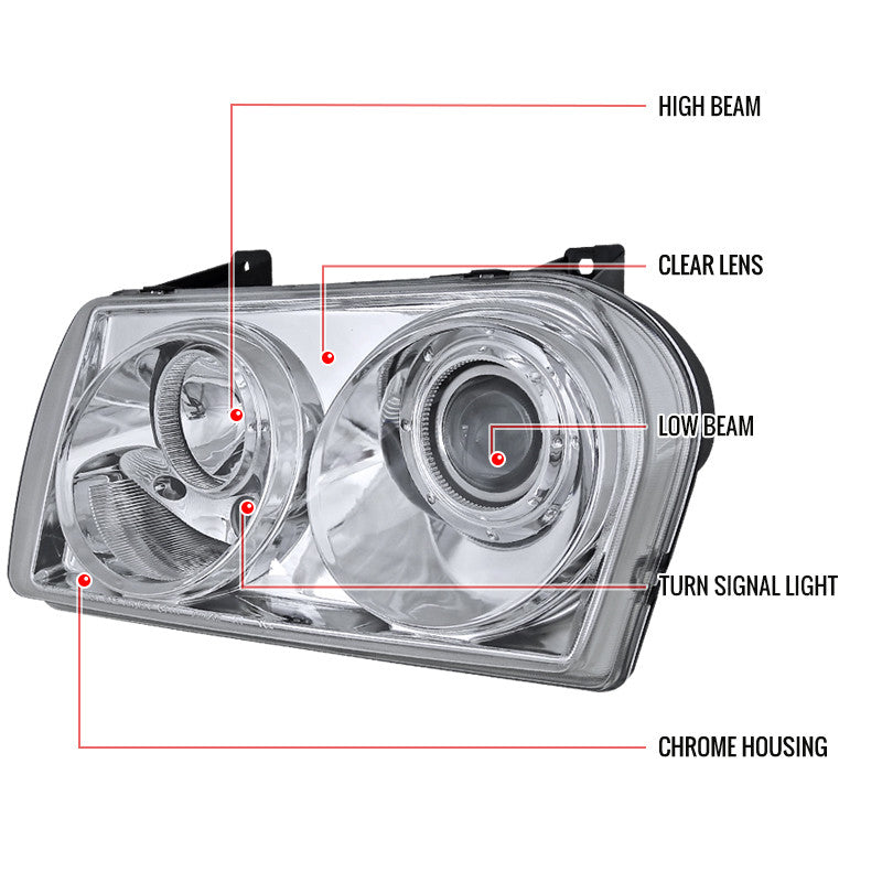 2005 Chrysler 300 Headlights