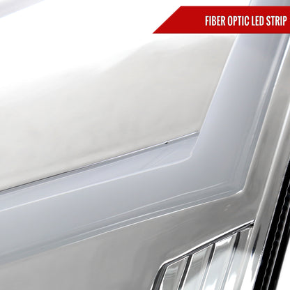 Spec-D 03 Nissan 350Z chrome LED headlights